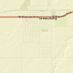 Greensburg Street Map