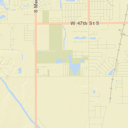 1598 W 50th St S Wichita KS 67217 Street Map