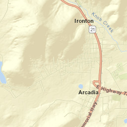 Ironton Street Map