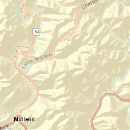 Mullens Street Map