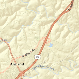 Amherst Street Map