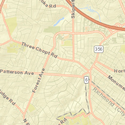 Tuckahoe Street Map