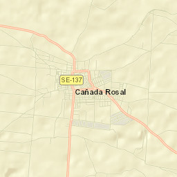 Cañada Rosal Street Map