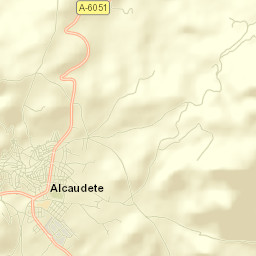 Alcaudete Street Map