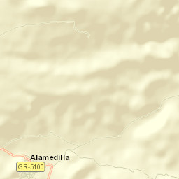 Alamedilla Street Map