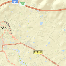 Mazarrón Street Map