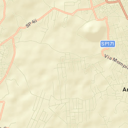 Villaggio del Pino-Le Ginestre Street Map