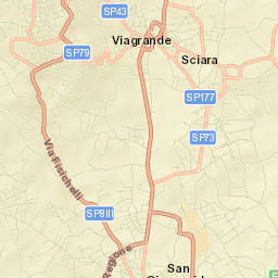Viagrande Street Map