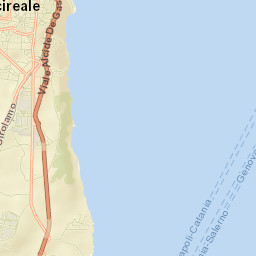 Acireale Street Map