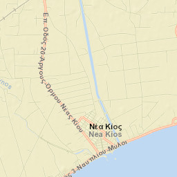 Néa Kíos Street Map