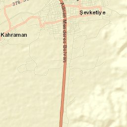 Çine Street Map