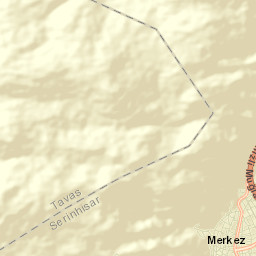 Serinhisar Street Map