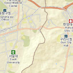 Jungnang-gu Street Map