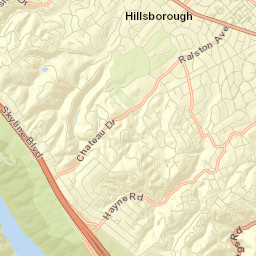 Hillsborough Street Map