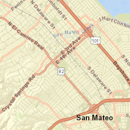 San Mateo Street Map