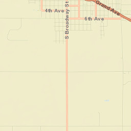 Monte Vista Street Map