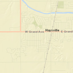1933-2499 W 79th St S Haysville KS Street Map