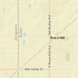 Rose Hill Street Map