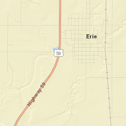 Erie Street Map