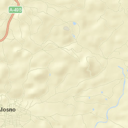 Alosno Street Map