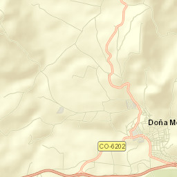 Doña Mencía Street Map