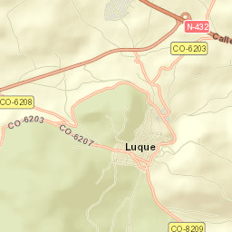 Luque Street Map
