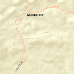 Montejicar Street Map