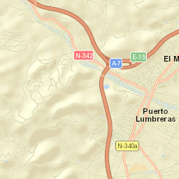 Puerto Lumbreras Street Map