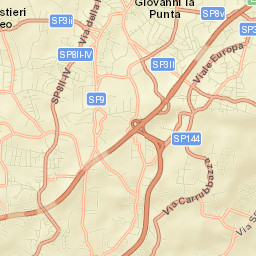 Carrubazza-Motta Street Map
