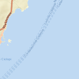 Aci Trezza Street Map