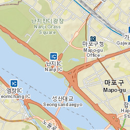 Mapo-gu Street Map