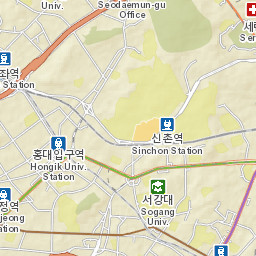 Seodaemun-gu Street Map