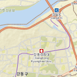 Gangdong-gu Street Map