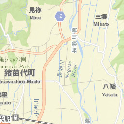 Inawashiro Street Map