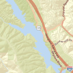 Highlands-Baywood Park Street Map