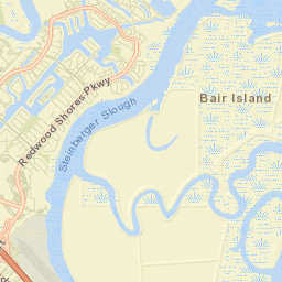 3600 Bridge Pkwy, Redwood City, CA Street Map