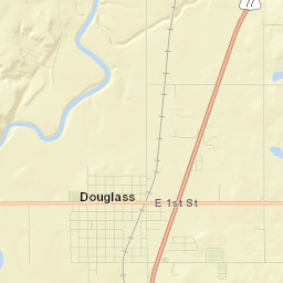 Douglass Street Map