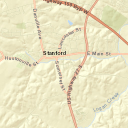 Stanford Street Map