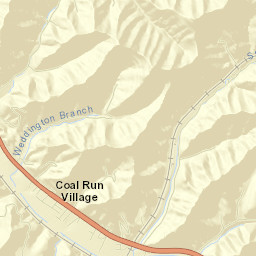 Coal Run Village Street Map