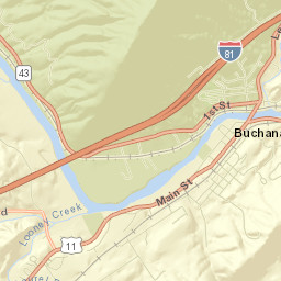 Buchanan Street Map
