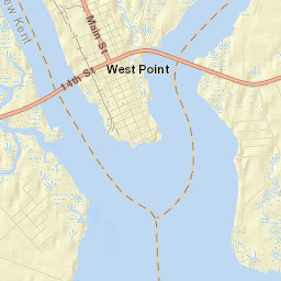 West Point Street Map