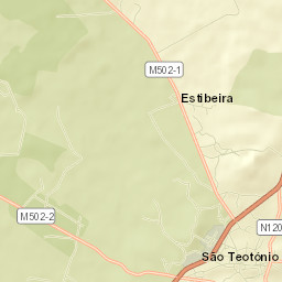 São Teotónio Street Map