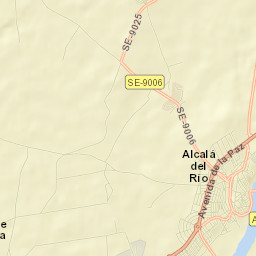 Alcalá del Río Street Map