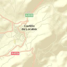 Castillo de Locubín Street Map