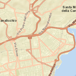 Canalicchio Street Map