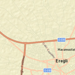 Ereğli Street Map