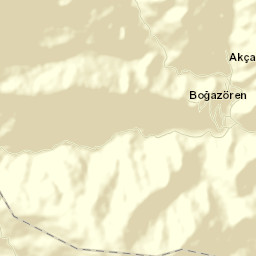 Boğazören Street Map