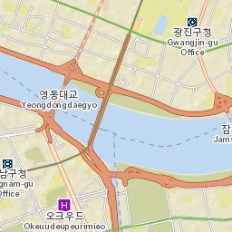 Gwangjin-gu Street Map