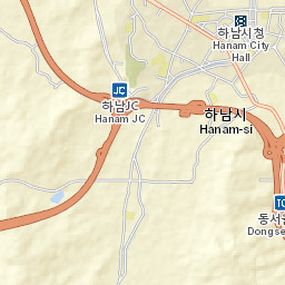 Hanam Street Map
