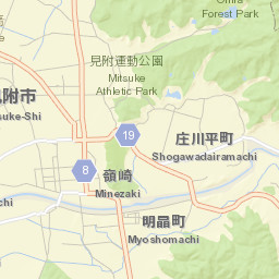 Mitsuke Shi Street Map